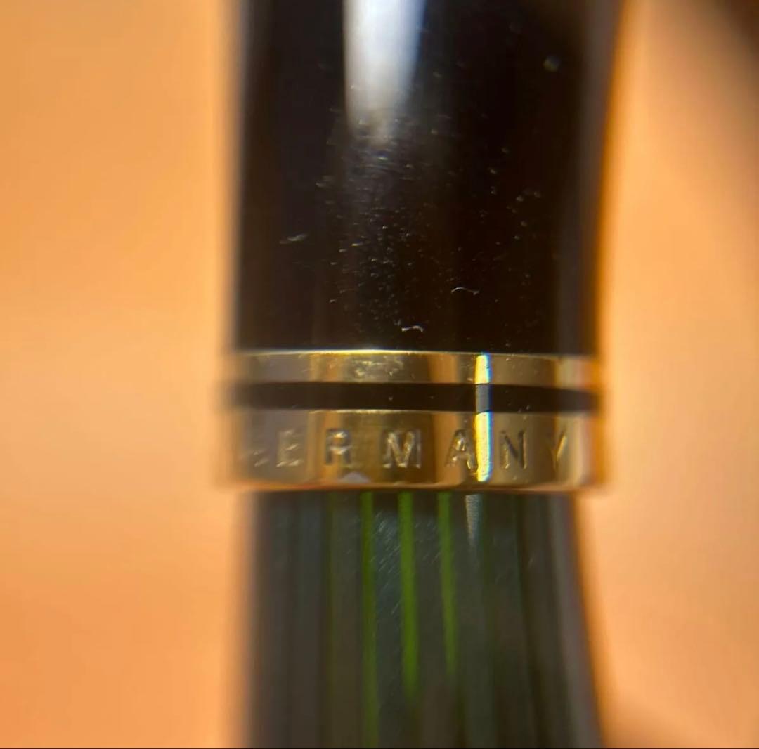 ペリカン M800 初期　PF刻印　中字　M PELIKAN 万年筆 18C