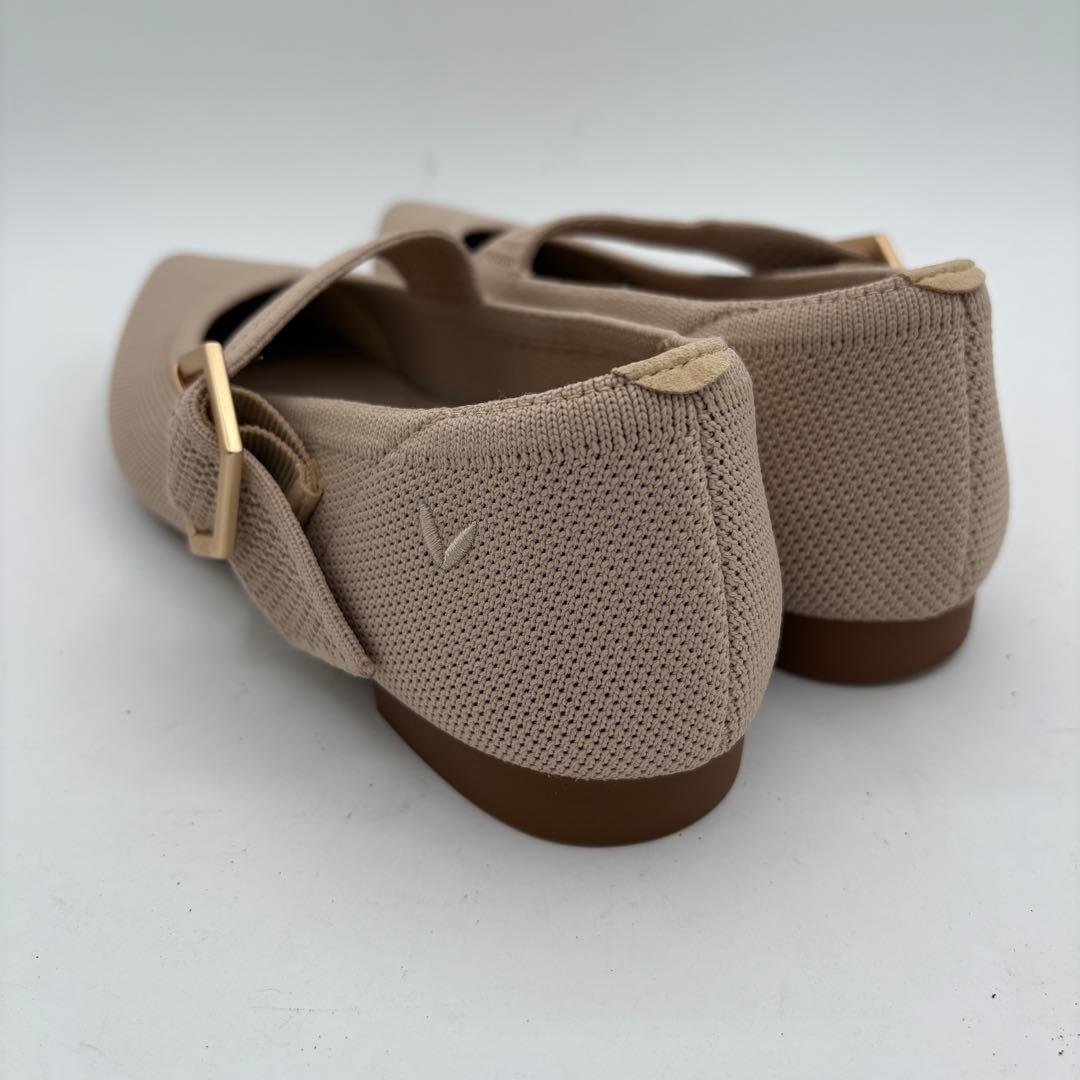 ビバイア 【23.5】マリア　ポインテッドトゥ メリージェーン フラットシューズ