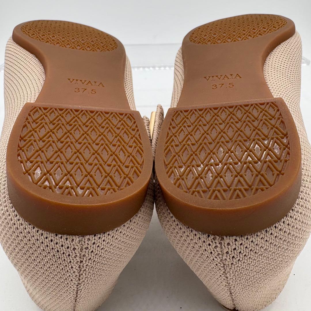 ビバイア 【23.5】マリア　ポインテッドトゥ メリージェーン フラットシューズ