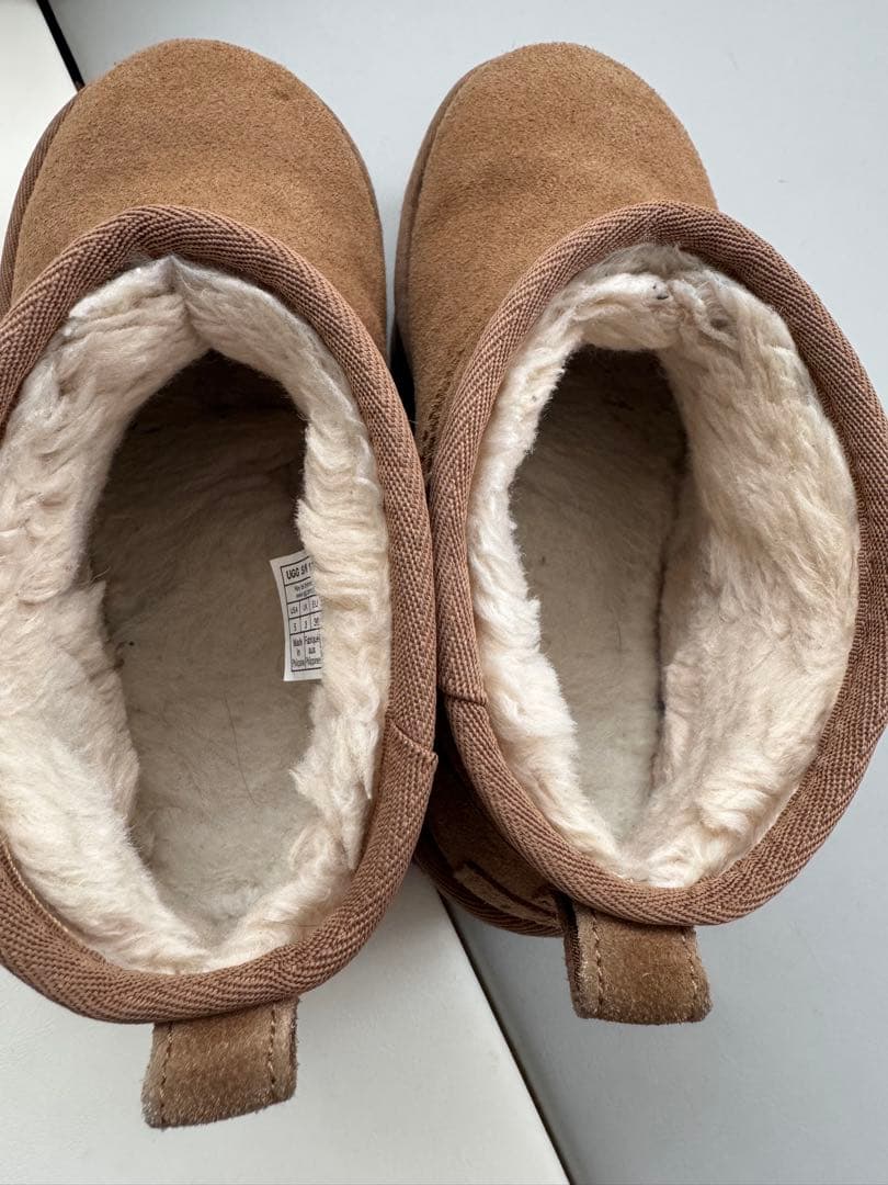 厚底 UGG クラッシックウルトラミニプラットフォーム ムートンブーツ 5