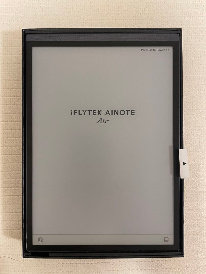 iFLYTEK AINOTE Air 本体 スタイラスペン付き　電子ペーパー