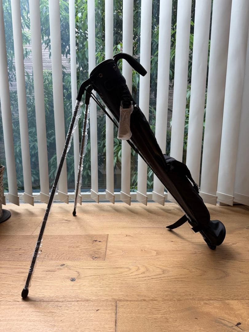 新品未使用bagjack golf ゴルフ セルフスタンドキャリー　ブラック