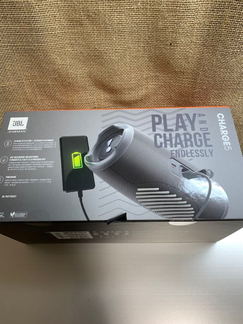 ☆JBL Charge 5モバイルバッテリー付ワイヤレススピーカー☆