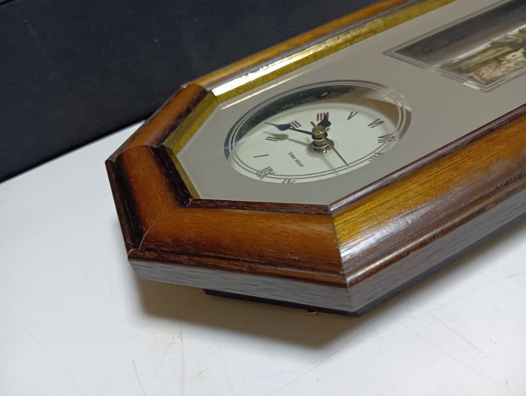 アントン　ピエック　オリジナル　シャドーボックス　ウッド　ウォール　クロック