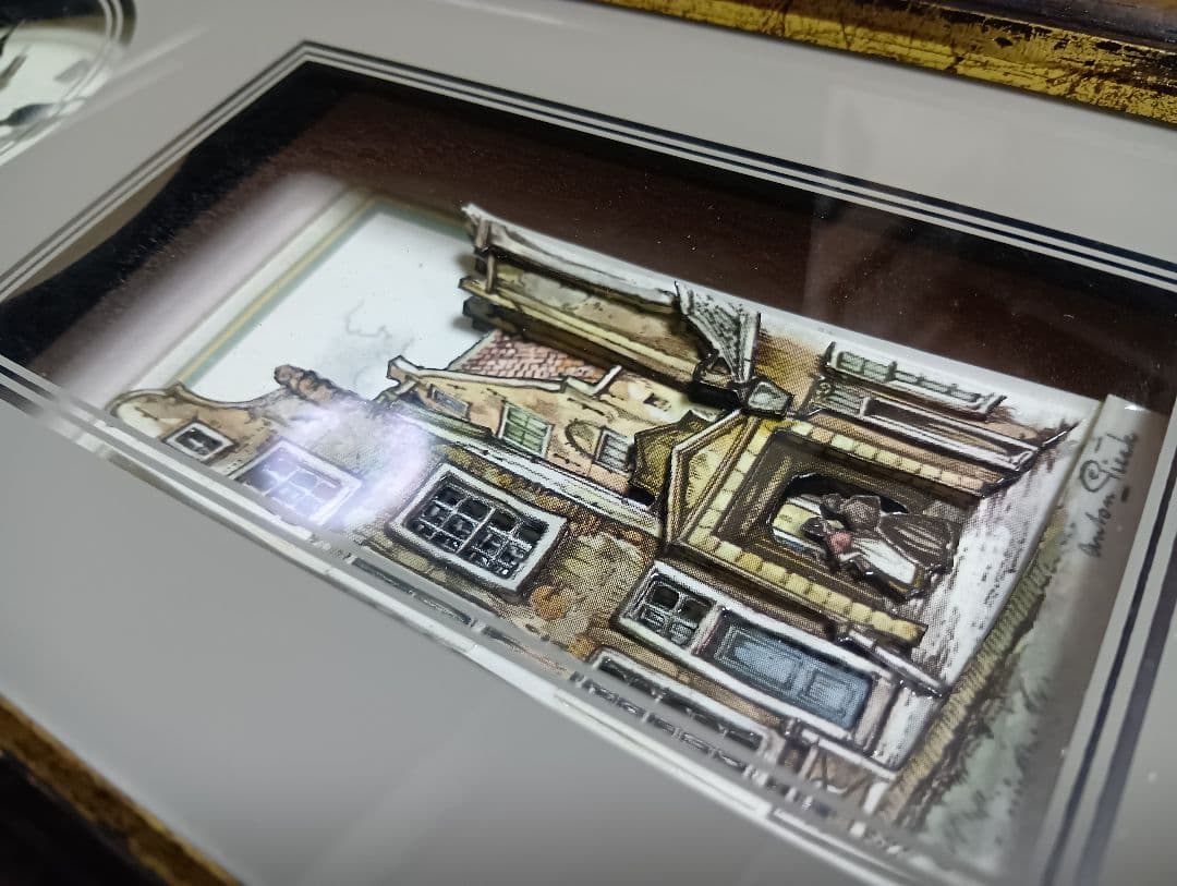 アントン　ピエック　オリジナル　シャドーボックス　ウッド　ウォール　クロック