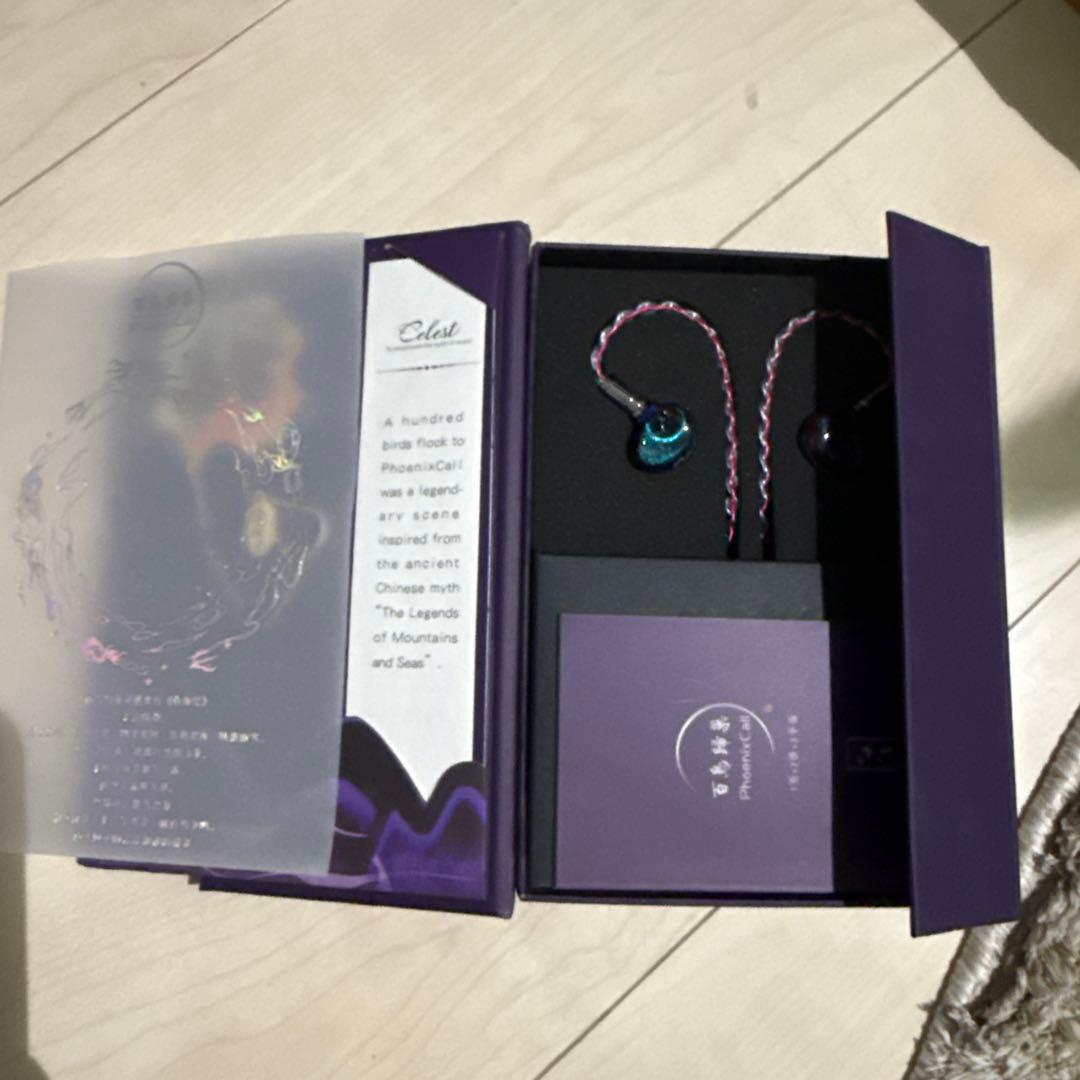 PhoenixCall 百鳥織帯 有線イヤホン