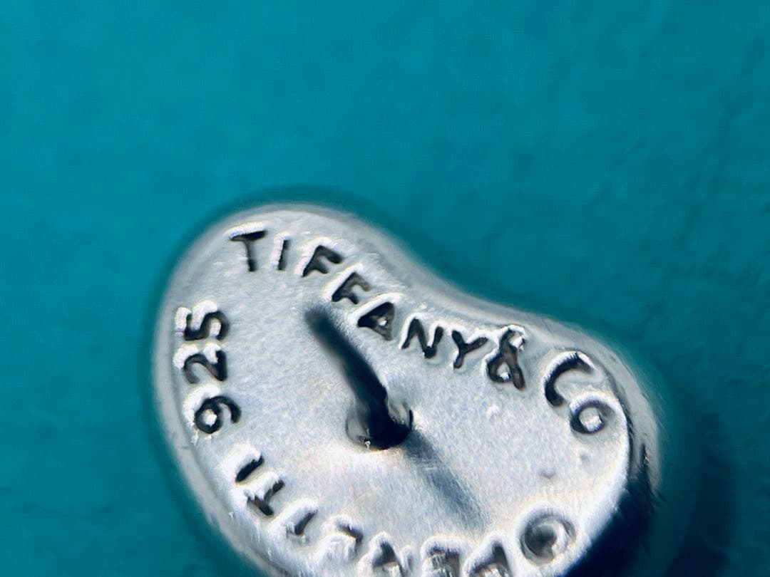 c865 ティファニー　ビーン　ピアス　シルバー　925 片側　ビーンズ