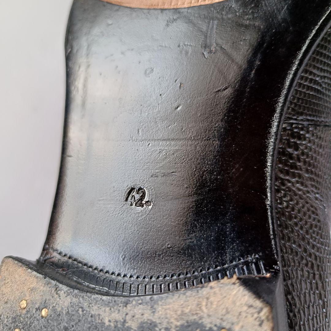 F.LLI Giacometti FG123 リザード ローファー 42