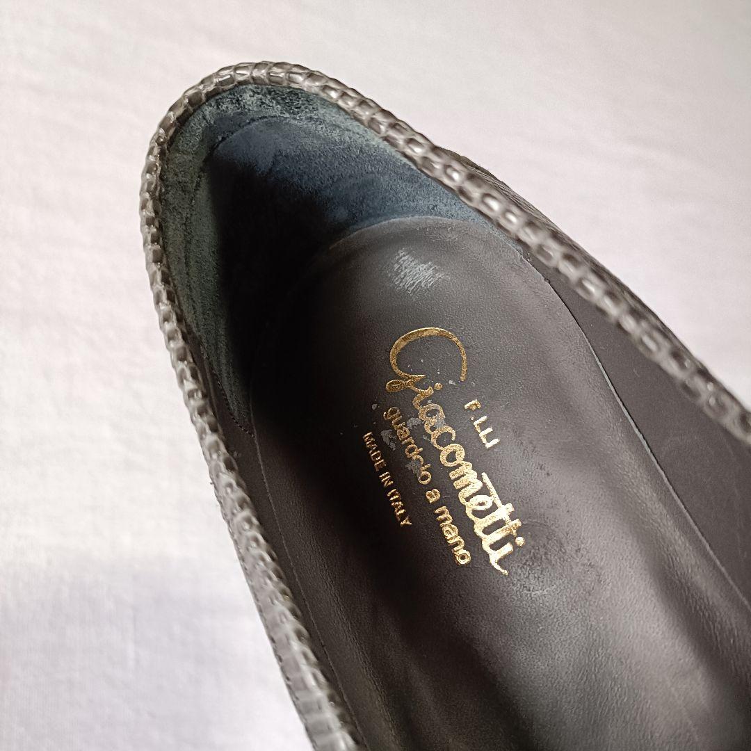 F.LLI Giacometti FG123 リザード ローファー 42