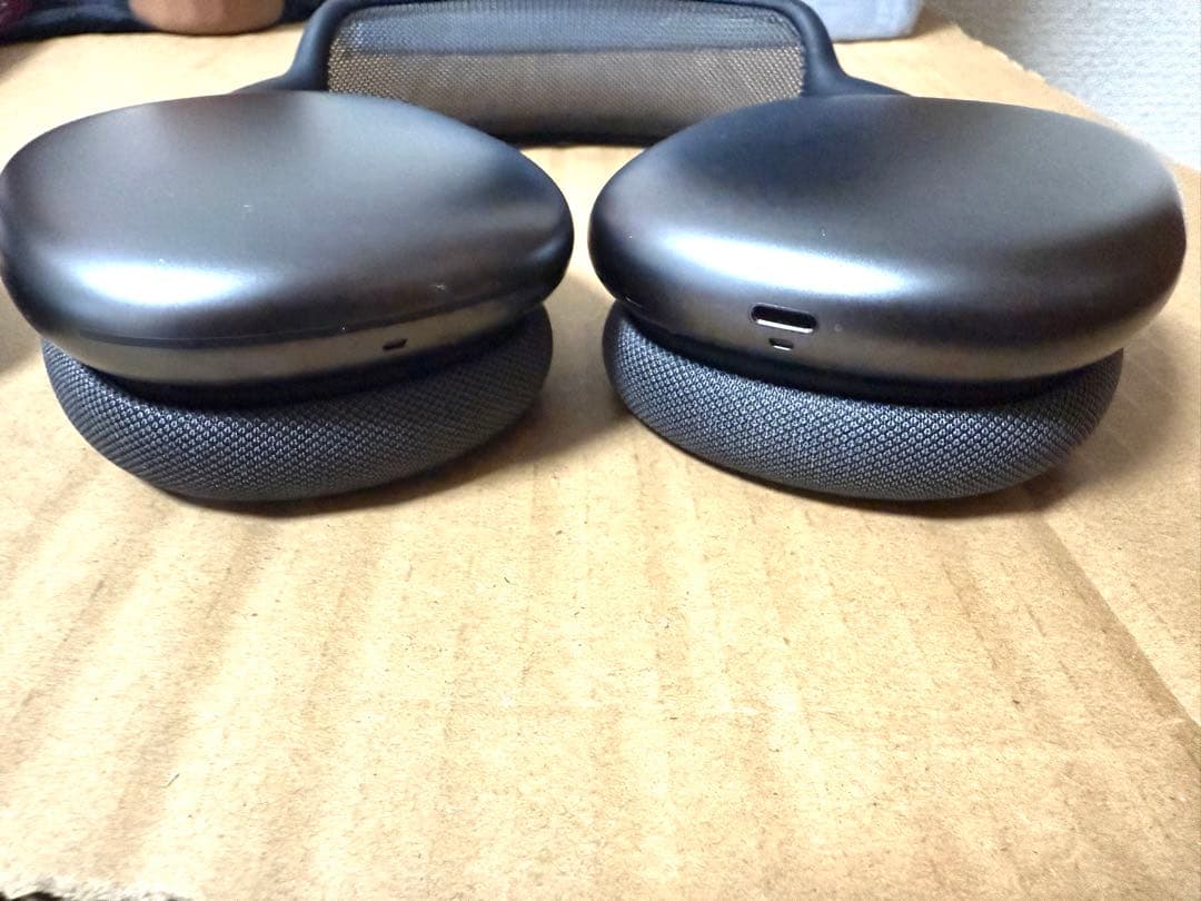 AirPodsMAX lightning スペースグレイ
