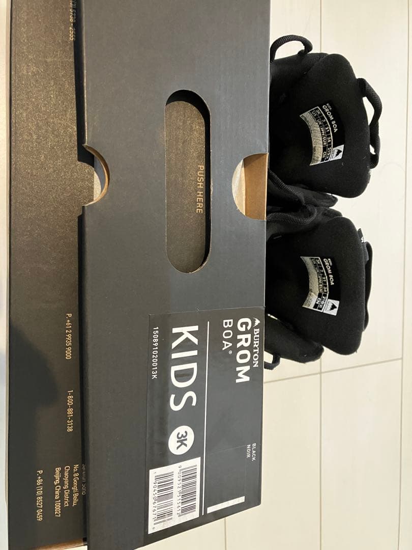 Burton スノーボードブーツ 21センチ　子供　キッズ