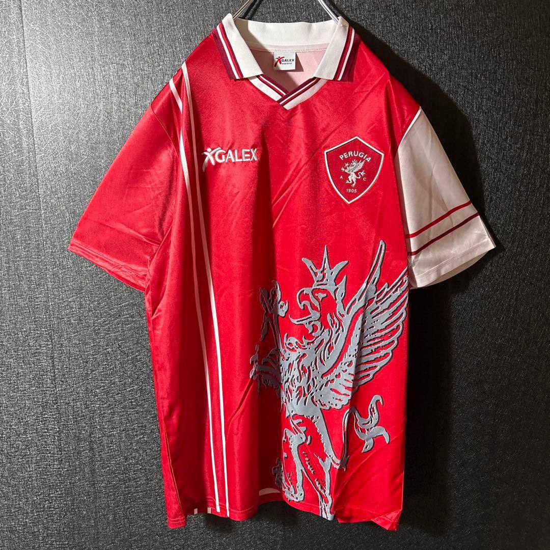 【★ペルージャ】 古着 メンズ サッカー ユニフォーム セリエA 98年 XL