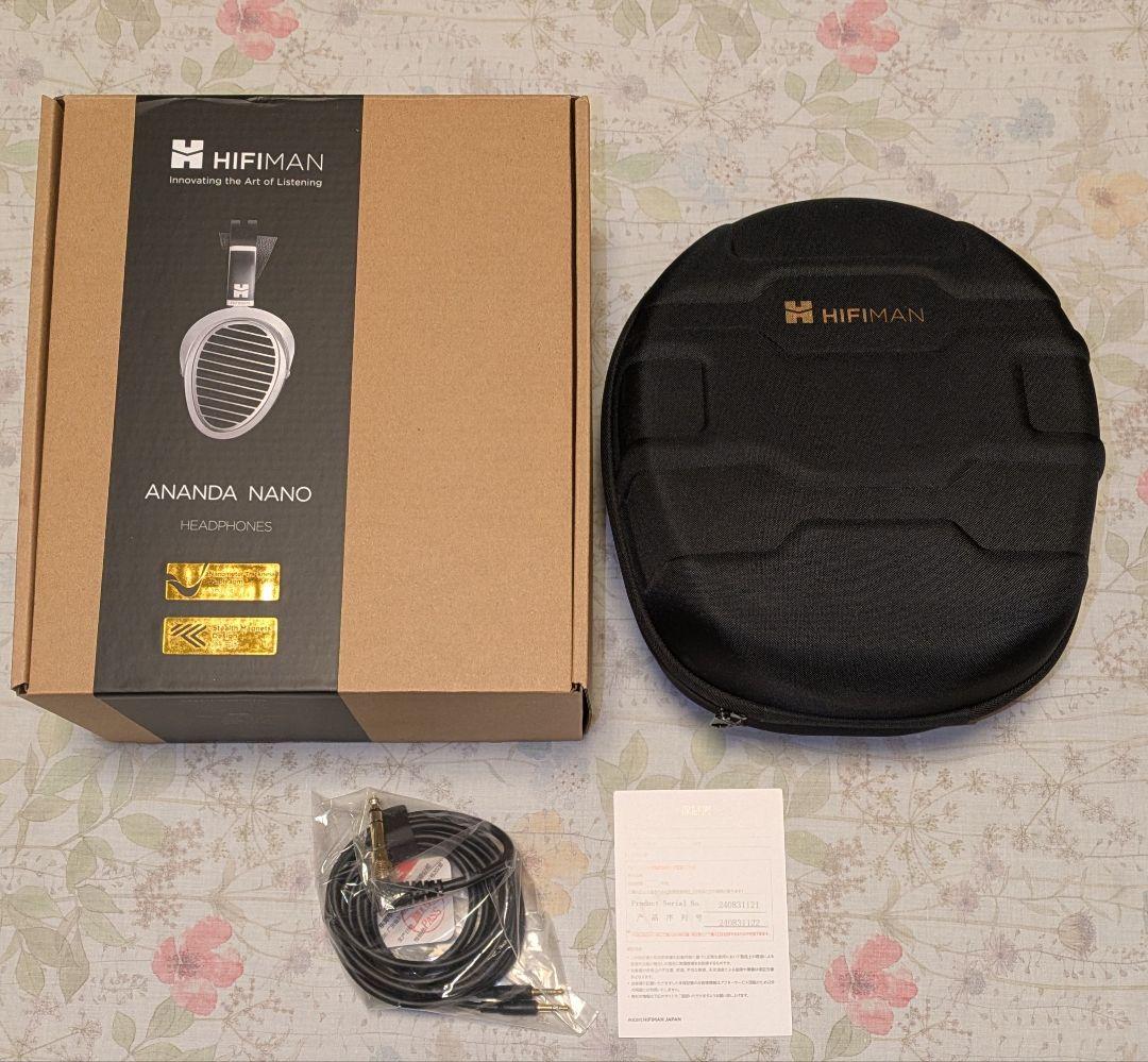 HiFiMAN ハイファイマン ANANDA NANO 平面磁界型 ヘッドホン