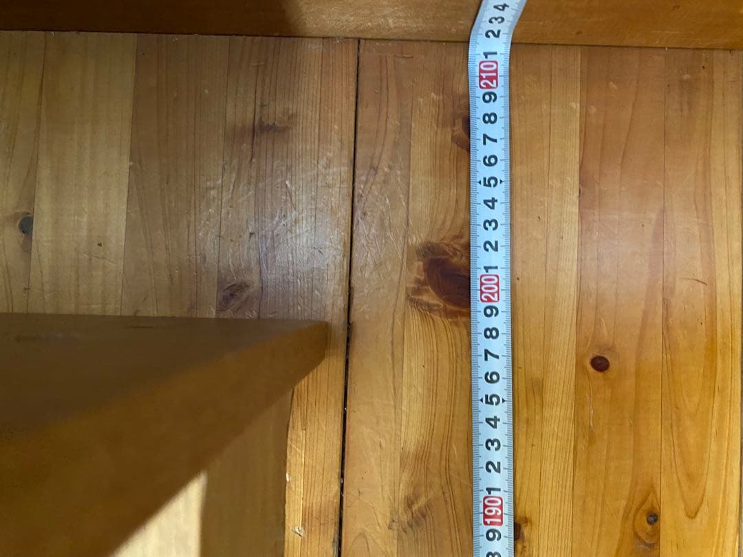 [引き取り限定] 木製 すのこＷベッド 約200cm x 約140cm