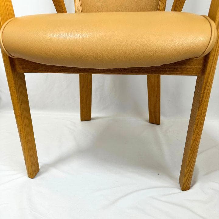 shirakawa シラカワ 肘付き ダイニングチェア レッドオーク 飛騨高山