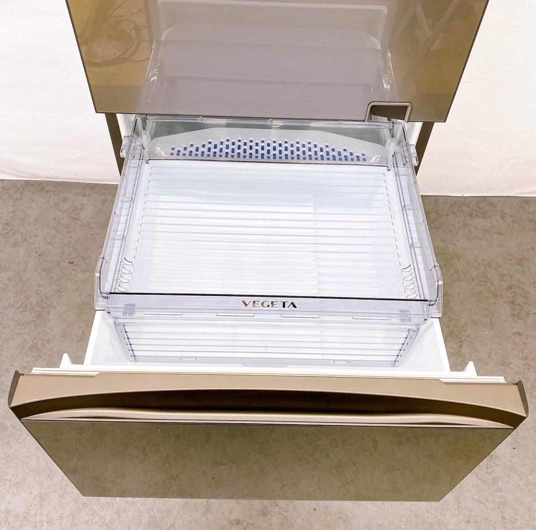 20年製 TOSHIBA 冷蔵庫 GR-S500GZL(ZH) 501L 右開き