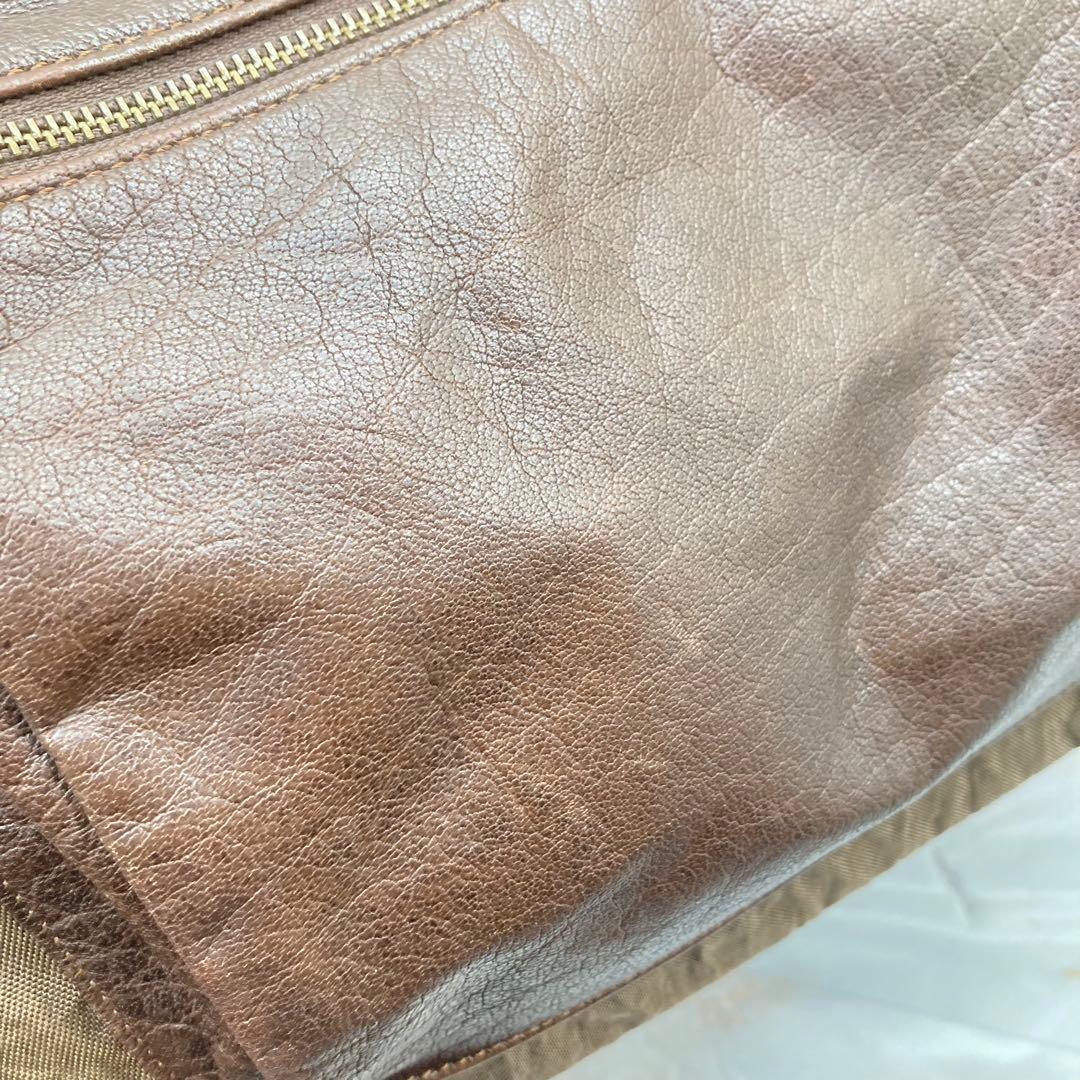 極美品❣️ IBIZAイビサ本革ボストンバッグショルダーストラップ旅行鞄 ブラウン