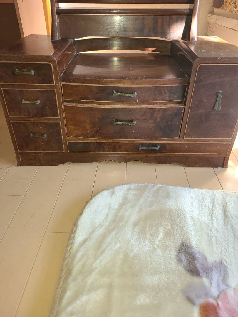 箪笥の松本【引取り限定】 鏡台 ドレッサー レトロ