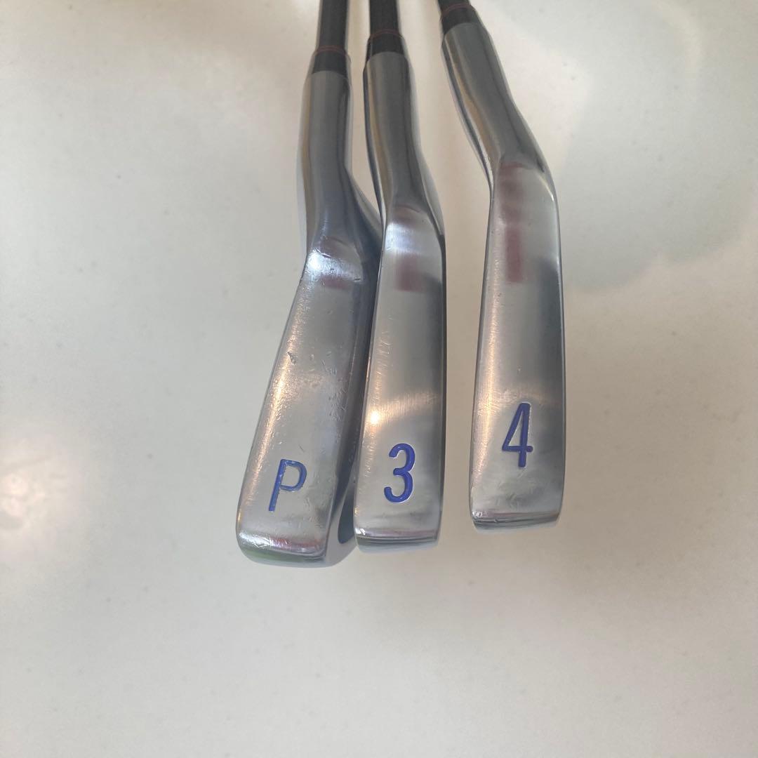 【希少】マスダゴルフ COMPLETE アイアン 3本（3I, 4I, PW）