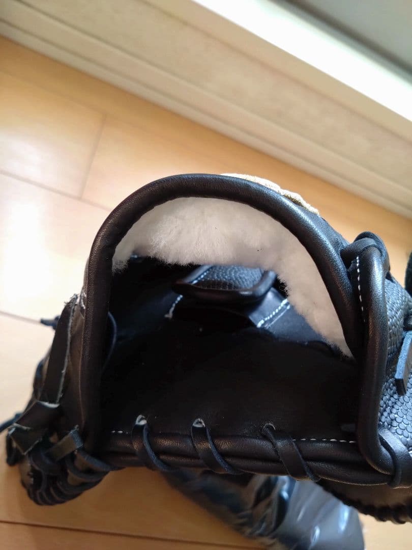 Wilson　硬式左投げファーストミット　ブラック　WBW101120ウィルソン