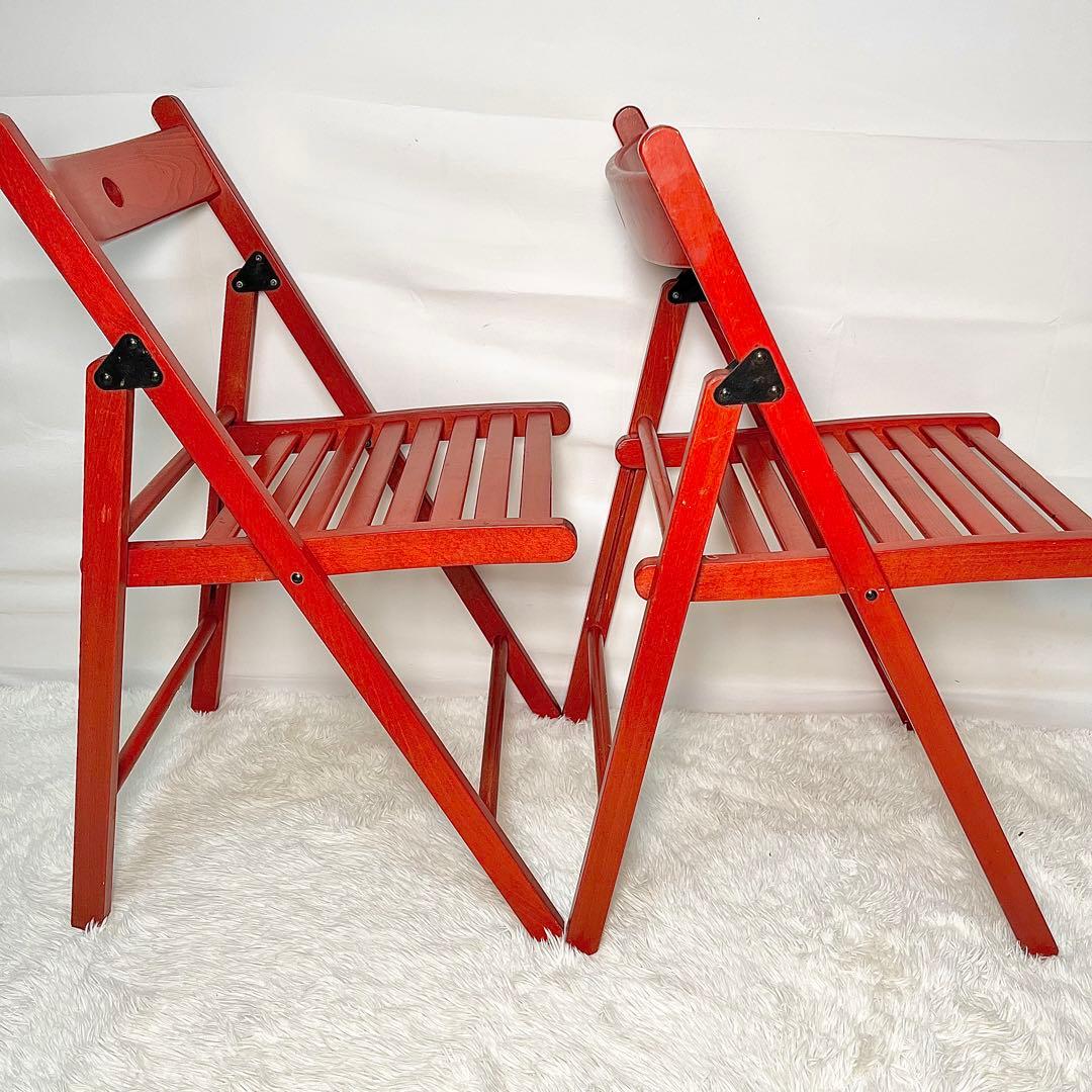 IKEA イケア TERJE テリエ 折りたたみチェア 4脚セット