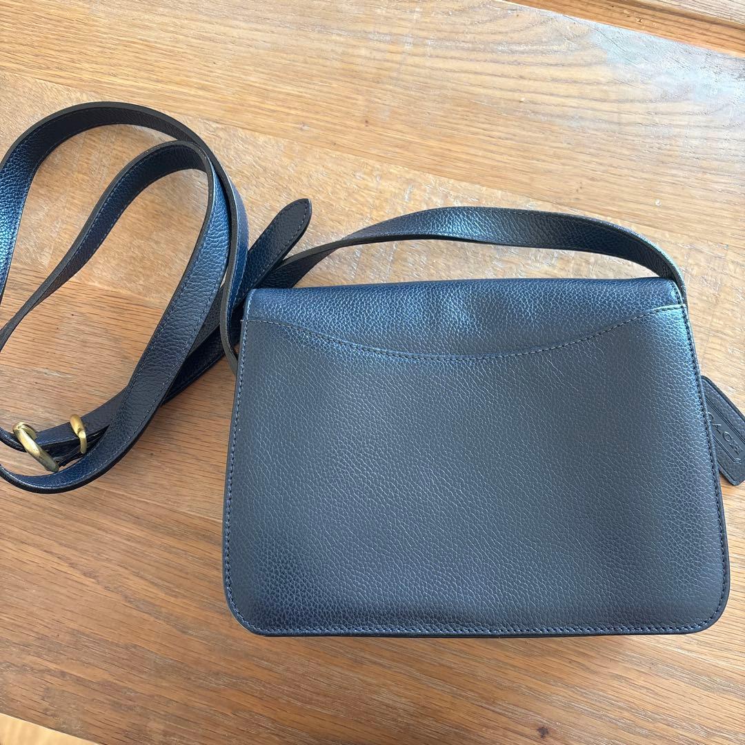 【COACH】オールドコーチ　レザー ショルダーバッグ
