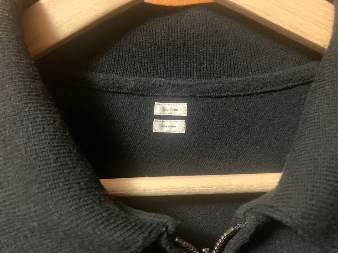 【完売/新品未使用】blurhms Silk Nep HalfZip Shirt