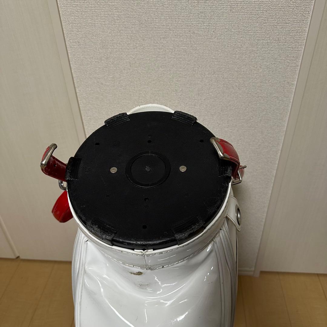 パーリーゲイツ30周年限定キャディバッグ 9inch ホワイト