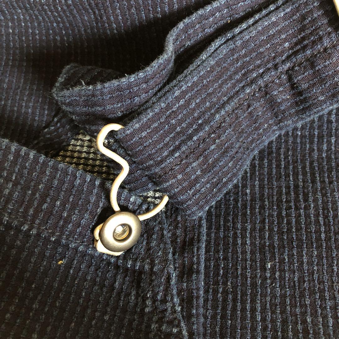 go slow caravan ゴースローキャラバン 刺子　オーバーオール　新品