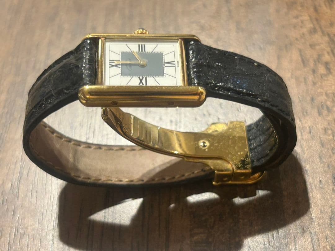 稼働品 Cartier　カルティエ/ヴェルメイユ マストタンク　クォーツ