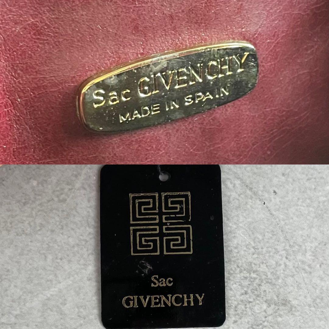 入手困難 極美品 ジバンシー ショルダーバッグ クロスボディ 総柄 ロゴ 金具