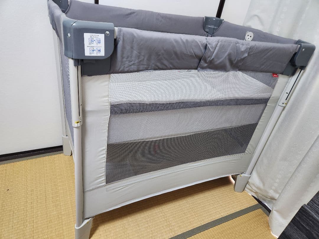 Apricaベビーベッド ココネルエアーABミニ 折りたたみベビーサークル