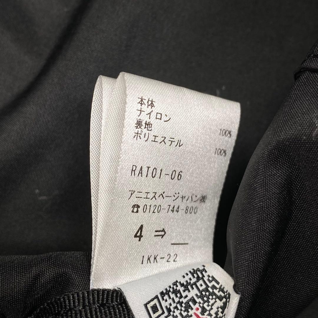 agnes b. ウエストポーチ バッグ ナイロン ブラック アニエスベー 黒