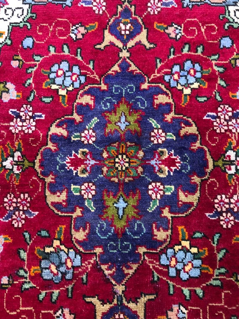 ペルシャ絨毯 ヴィンテージラグ 145×95cm 手織り オールドpersia