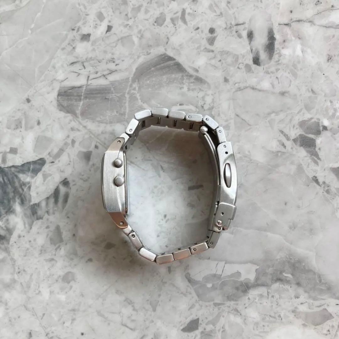 fossil big tic watch アナデジ y2k スクエア