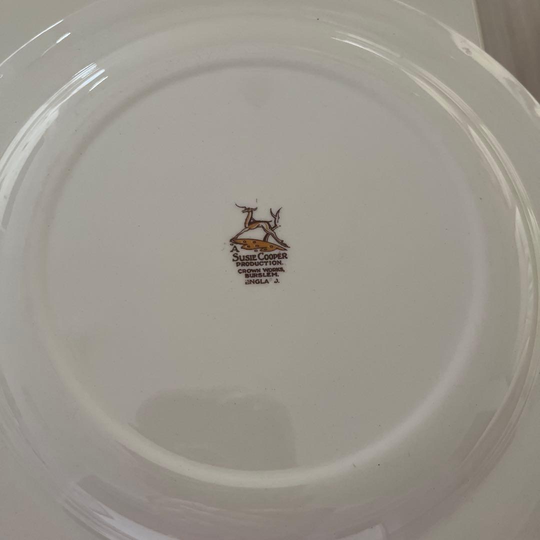 Susie Cooperスージークーパー　プレート2枚セット