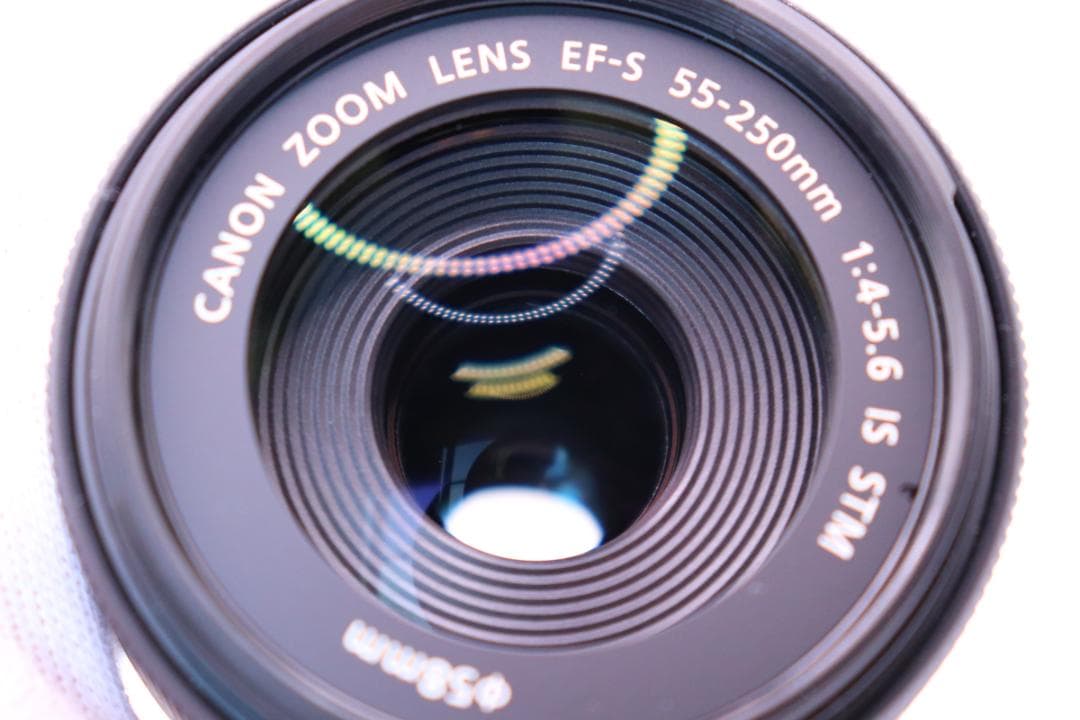 【新品級・保証付】Canon EF-S 55-250mm IS STM レンズ⑤