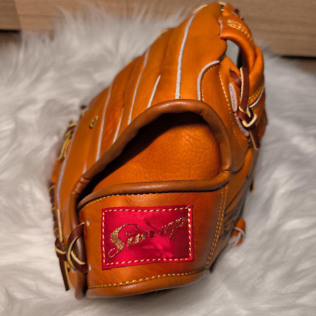 美品 希少 サンアップ Sun up 軟式 一般 グローブ 左手用(右投)