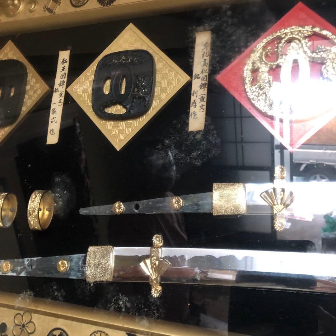 日本の刀剣額装アート　額