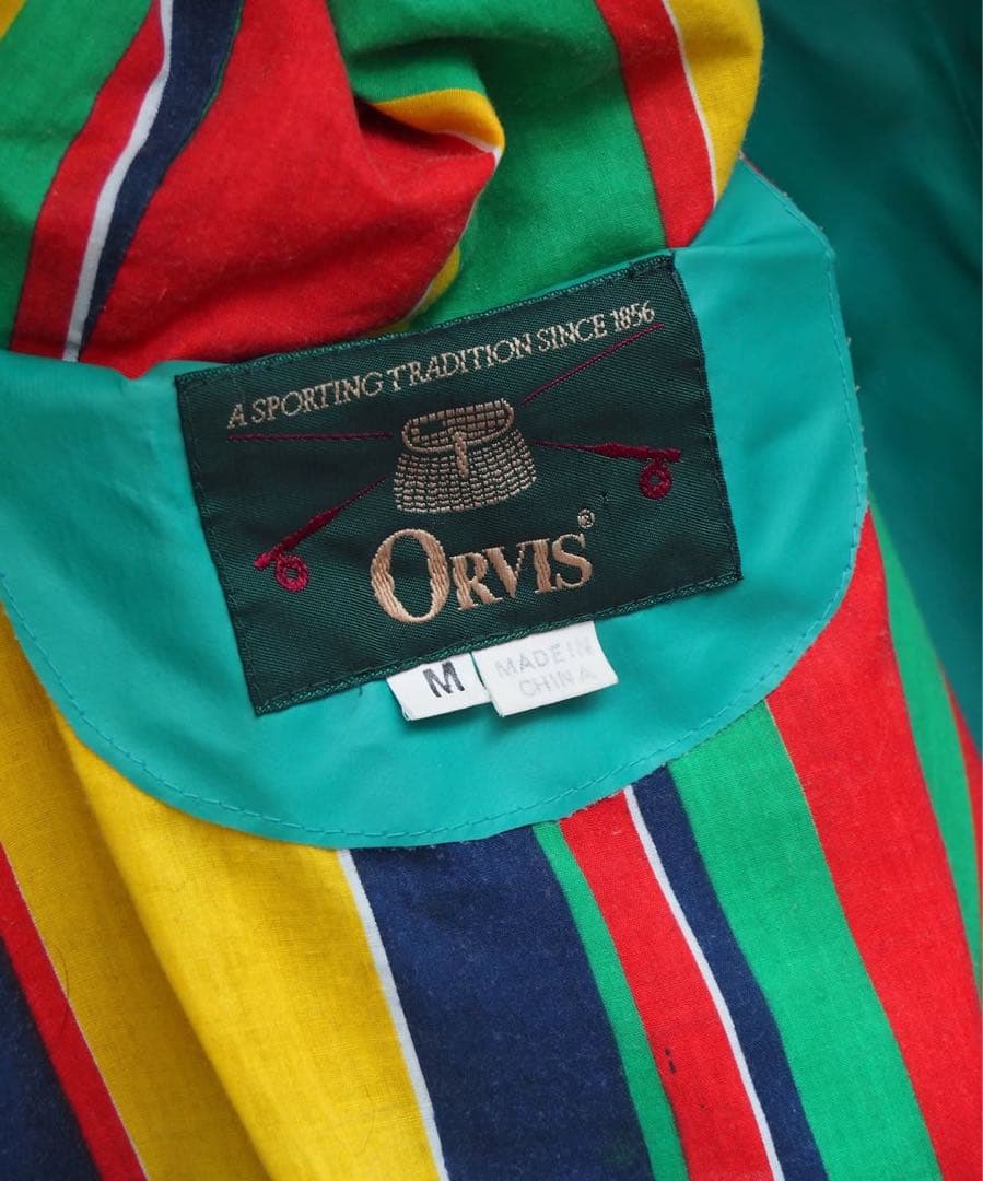 柿*児様 90s \"ORVIS\" enamel rain duffle coat