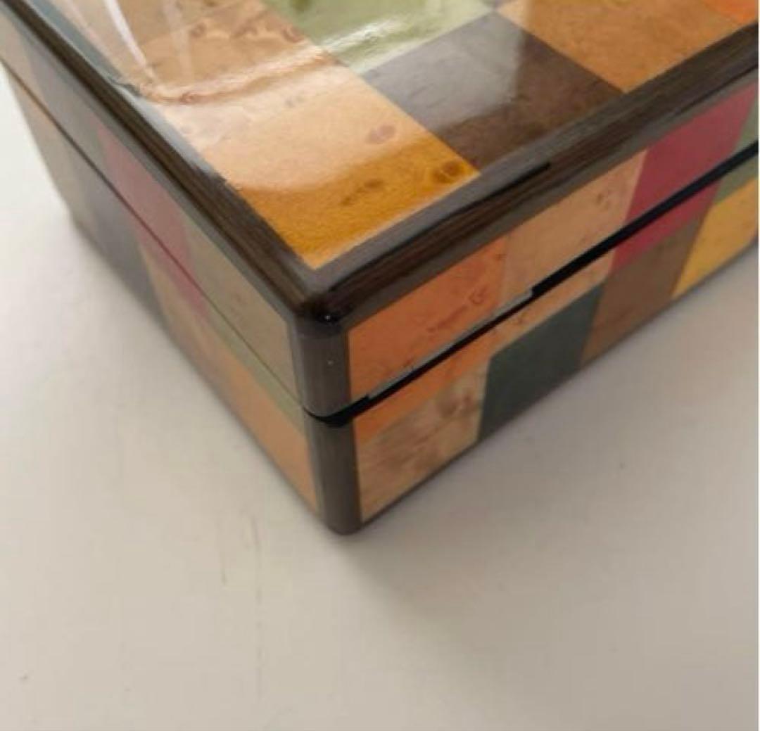 最終！HERMESラッカーウッドボックス〜アクセサリーボックス美品