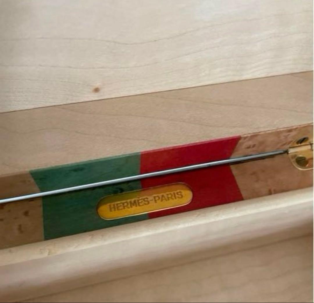最終！HERMESラッカーウッドボックス〜アクセサリーボックス美品