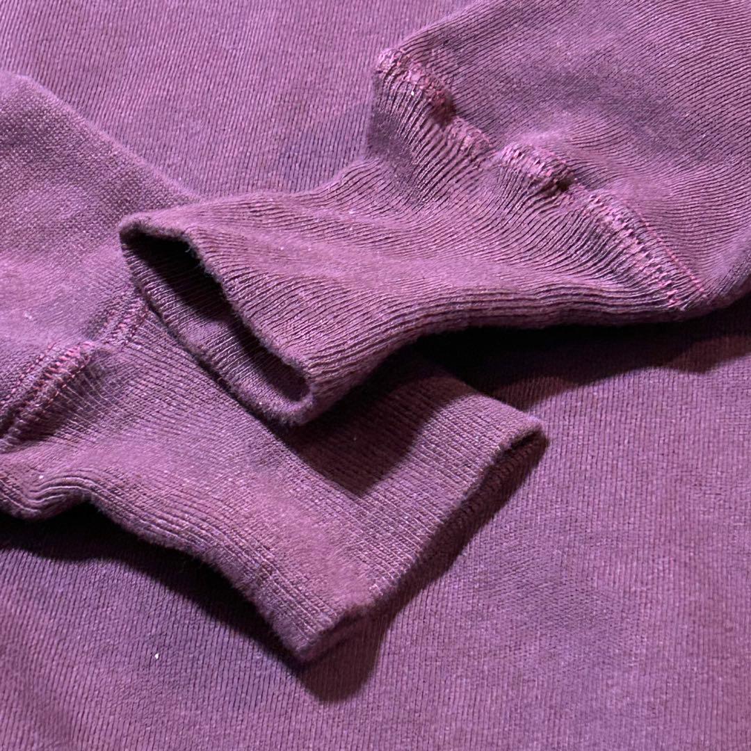 XLサイズ！ウエアハウス warehouse 古着スウェット ボルドー 44