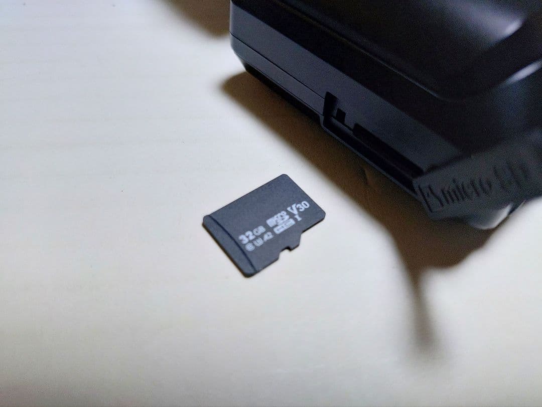 コムテックZDR-016型前後2カメラドライブレコーダー完全作動確認フルセット