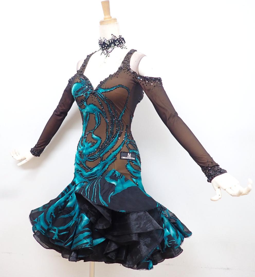 Y5420★定30万★SM【ABRAHAM MARTINEZ】ラテンドレス★社交