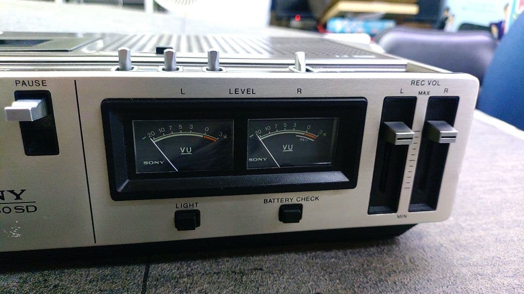 【SONY】TC-2850SD　カセットデンスケ　美品　 OD3