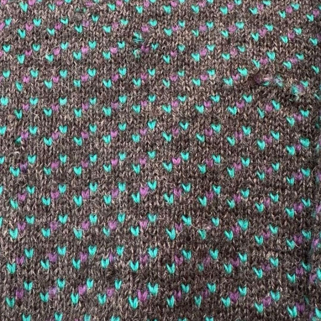 破格‼️80s エルエルビーン バーズアイ ニット セーター L ヴィンテージ