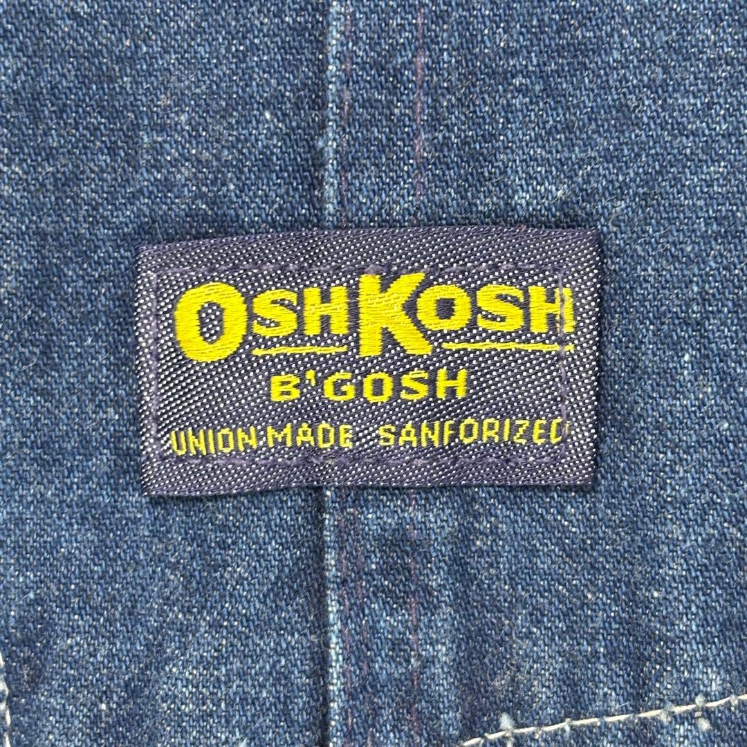 70s オシュコシュ オーバーオール デニム パンツ ペインター ワーク 作業着