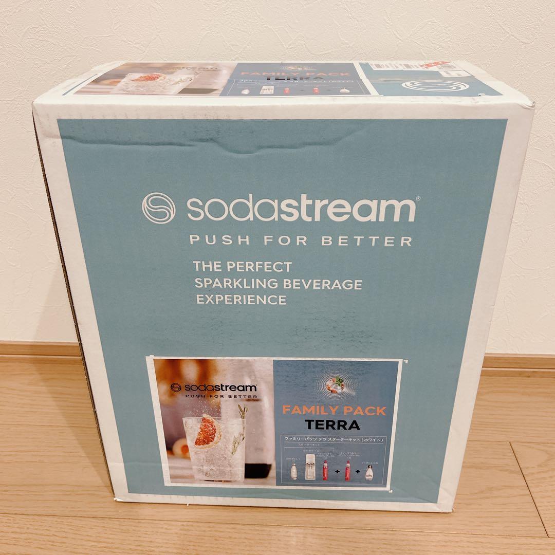 【新品未開封】ソーダストリーム TERRA ファミリーパック