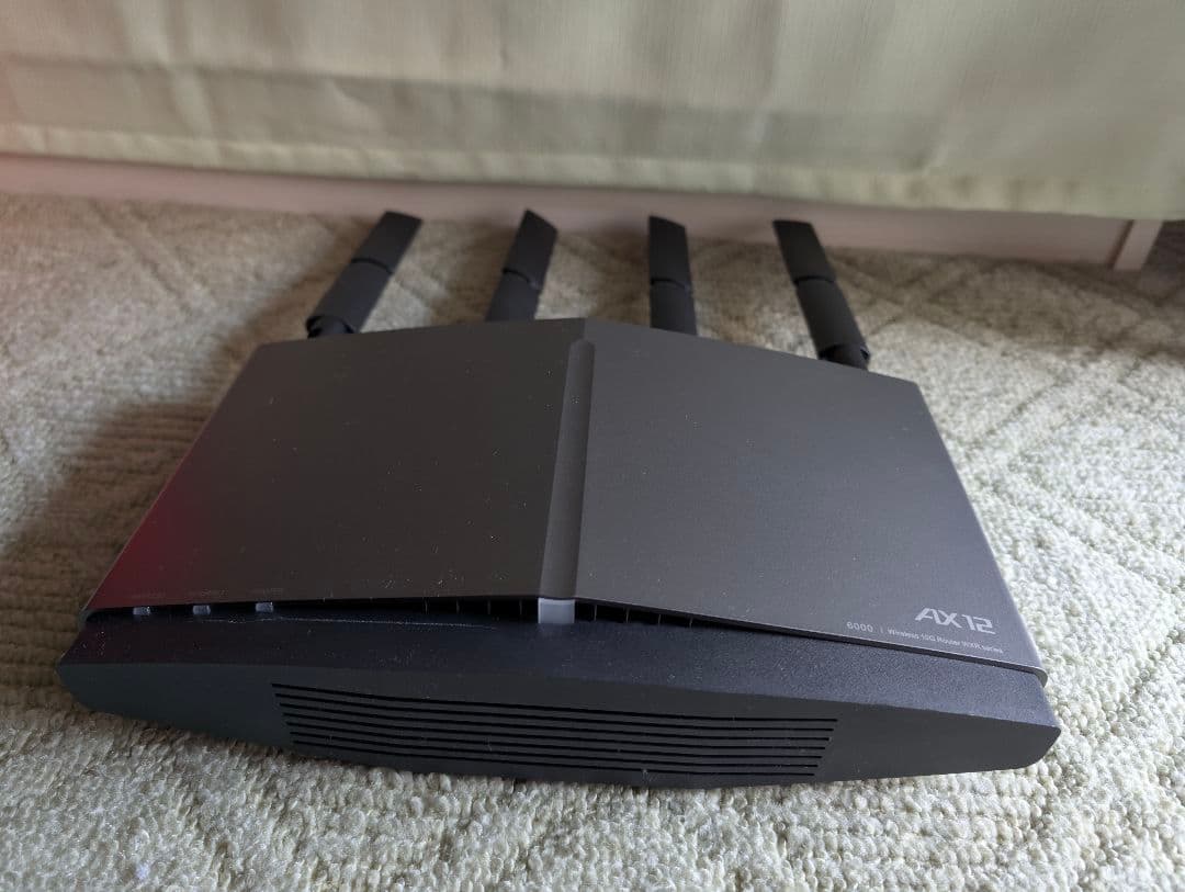 Buffalo wi-fiルーター WXR-6000AX12S